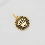 Dije Corona 3.6g / 2.7cm Oro Amarillo 18K