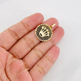 Dije Corona 3.6g / 2.7cm Oro Amarillo 18K