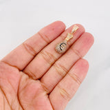 Dije Bolsa de Dinero Euro 3.55g / 3cm Oro Rosa 18K