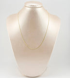 Cadena Plana 1.5gr / 45cm / 1.3mm Tres Oros +3 18K