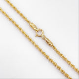 Cadena Lazo 2 g / 60.2 cm / 1.7 mm Oro Amarillo 18K