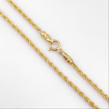 Cadena Lazo 1.95gr / 60cm / 1.7mm Oro Amarillo +3 18K ©