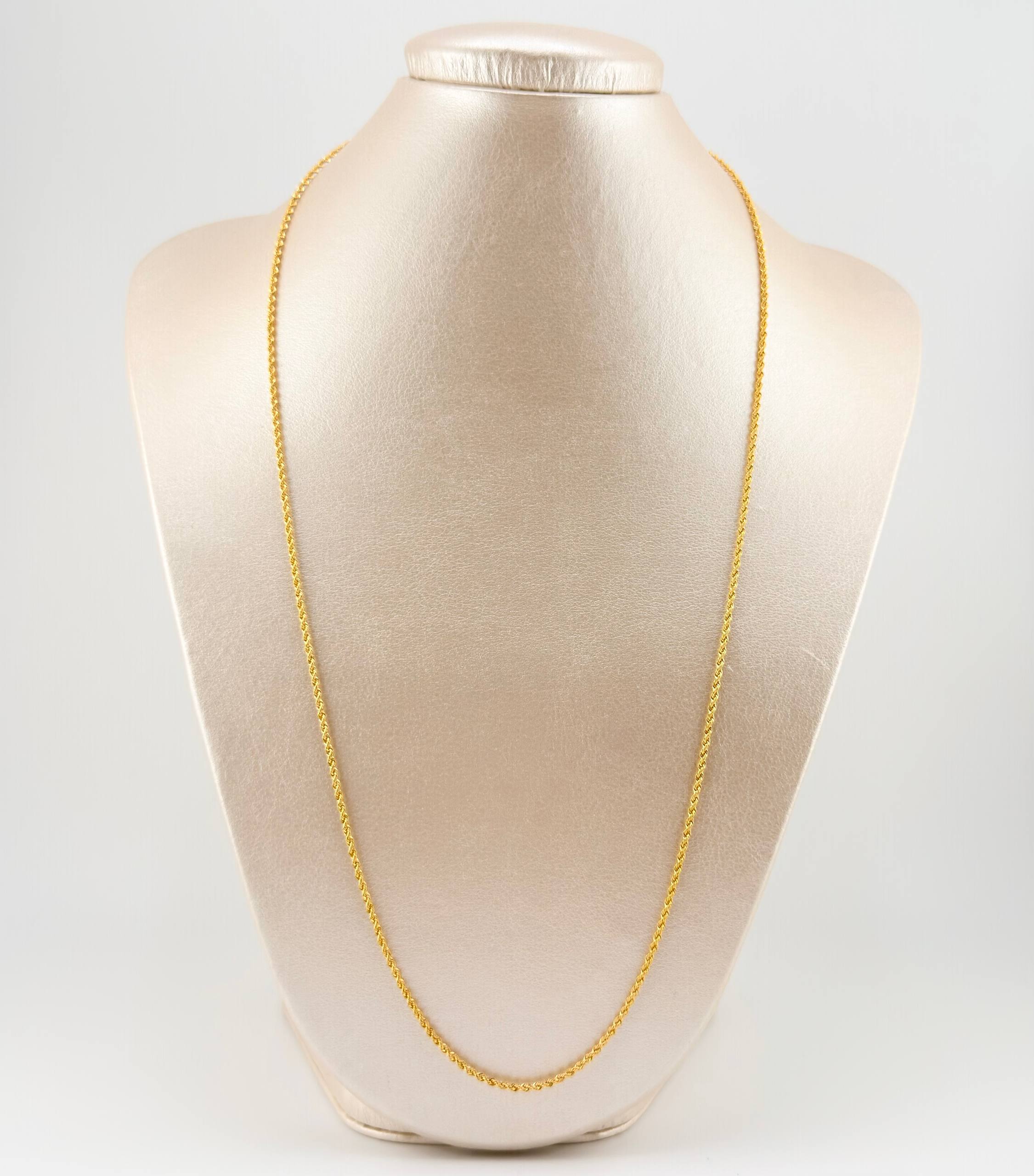 Cadena Lazo 1.95gr / 60cm / 1.7mm Oro Amarillo +3 18K ©