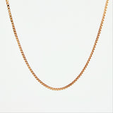 Cadena Veneciana 7.2gr / 50cm / 1.4mm Oro Rosa +3 18K ©