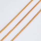 Cadena Veneciana 7.2gr / 50cm / 1.4mm Oro Rosa +3 18K ©