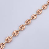 Pulso GC 5.05gr / 18.5cm / 6.2mm Dos Oros Blanco Rosa 18K $
