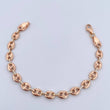 Pulso GC 5.05gr / 18.5cm / 6.2mm Dos Oros Blanco Rosa 18K $