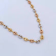 Cadena GC 13.75gr / 61.9cm / 4.8mm Diamantada Tres Oros 18K &