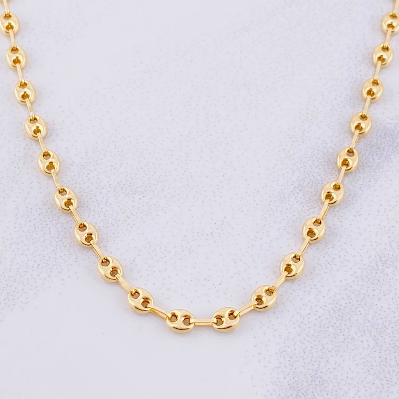 Cadena GC 4.8g / 45cm / 3.3mm Oro Amarillo 18K