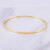 Pulso Aro Liso 2.4g / 18.8cm / 2mm Oro Amarillo 18K