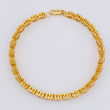 Pulso Tennis Burbuja 15.75g / 18.7cm / 5.8mm Oro Amarillo 18K