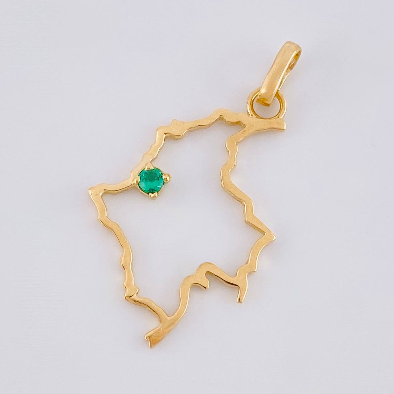Dije Colombia 1.05g / 2.9cm Oro Amarillo 18K