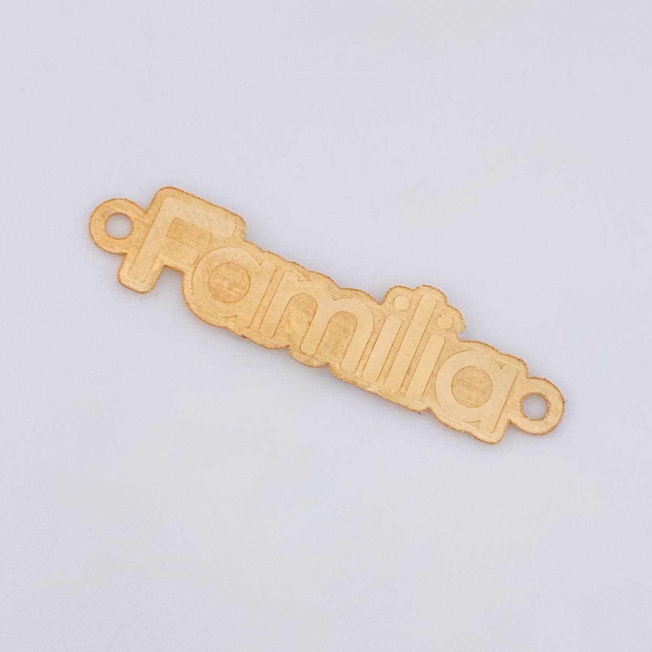 Herraje Familia 0.7g / 3cm Oro Amarillo 18K