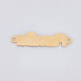 Herraje Familia 0.7g / 3cm Oro Amarillo 18K