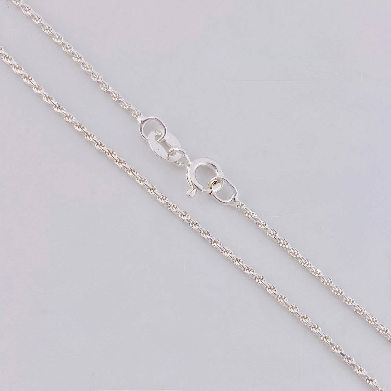 Cadena Lazo 2.45g / 50.3cm / 1.1mm Plata 925