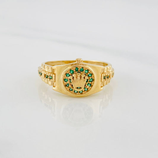 Anillo Corona 3.6g / T6 1/2 Oro Amarillo 18K