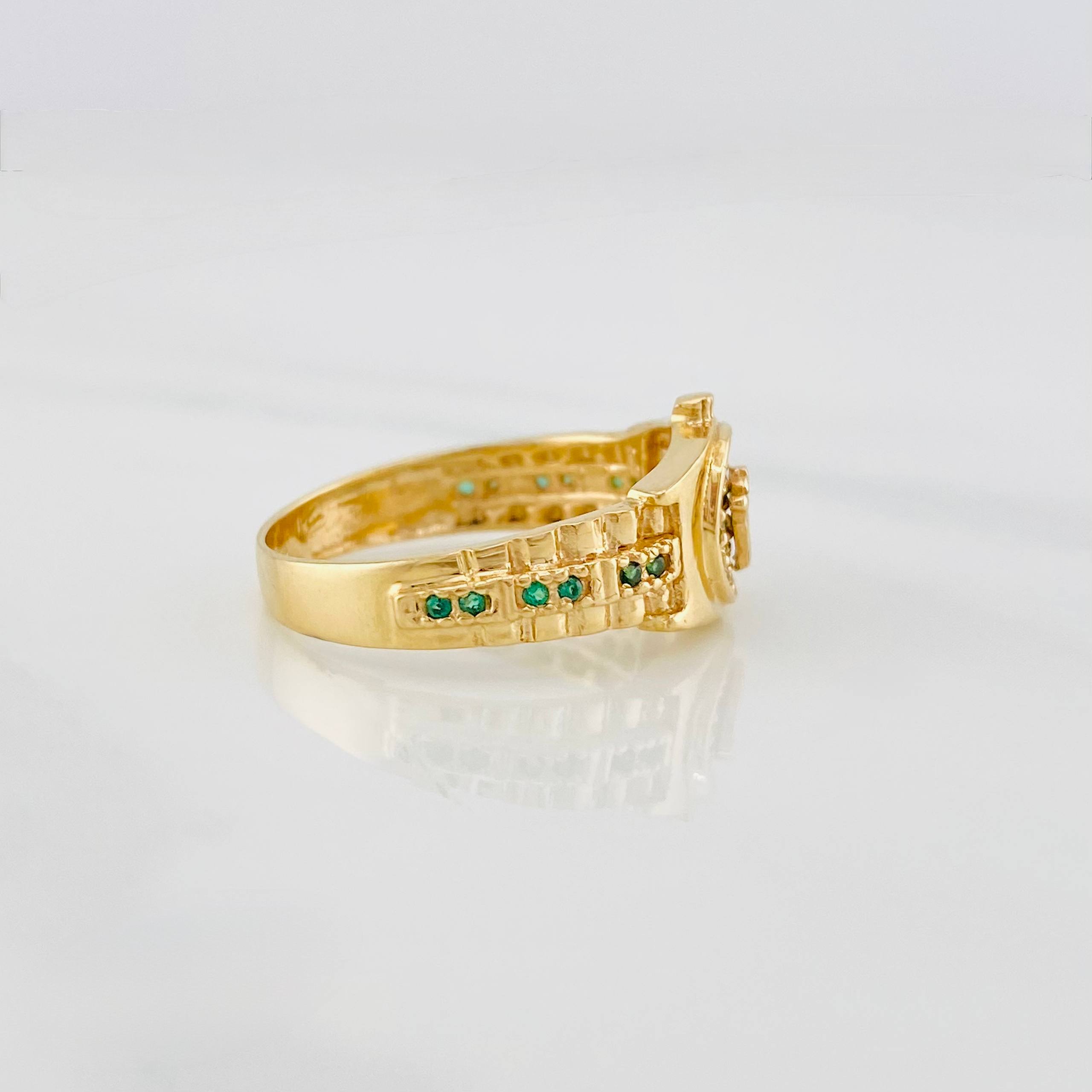Anillo Corona 3.6g / T6 1/2 Oro Amarillo 18K