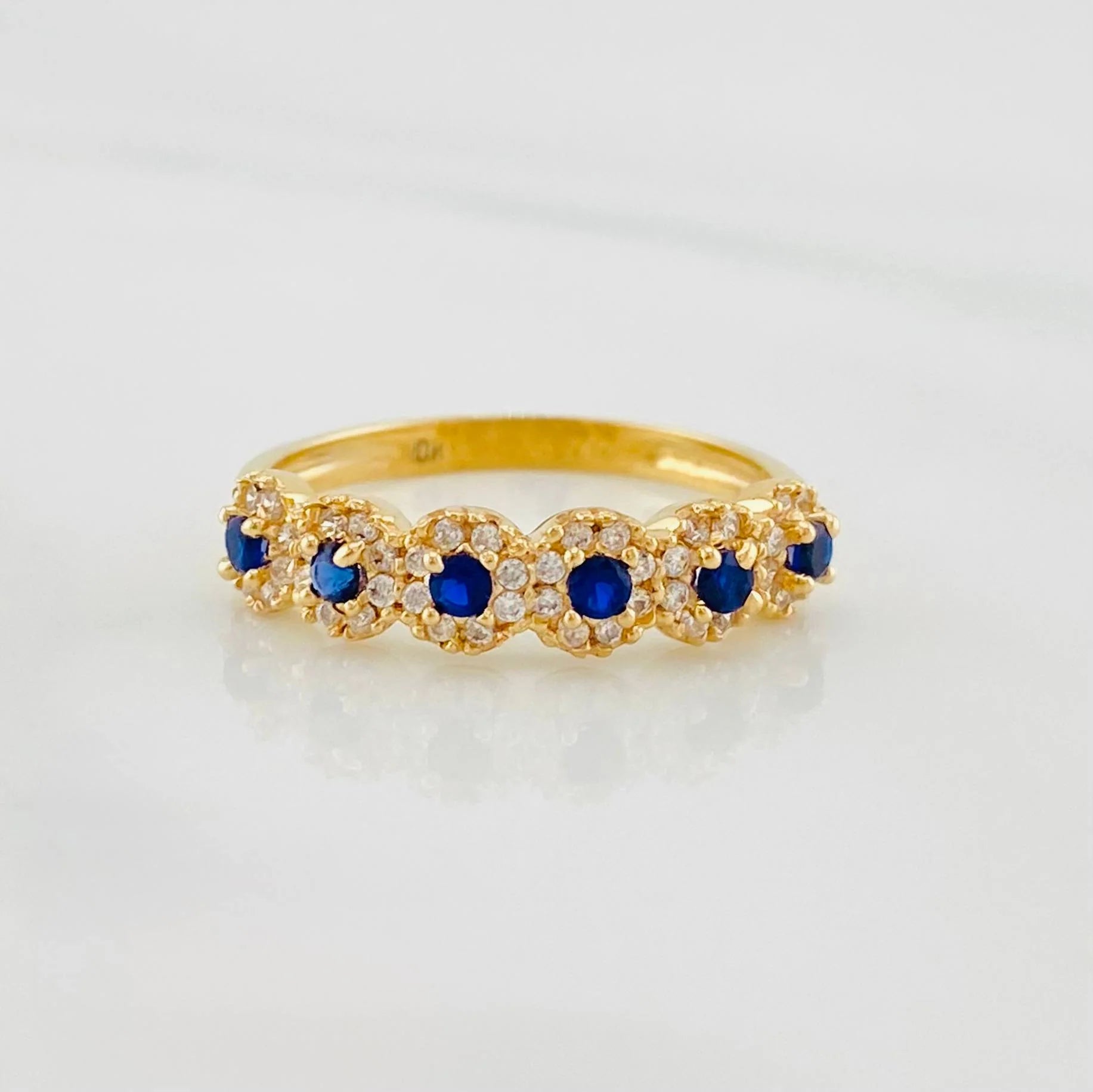 Anillo Tupido 2.4g / T6 3/4 Oro Amarillo 18K