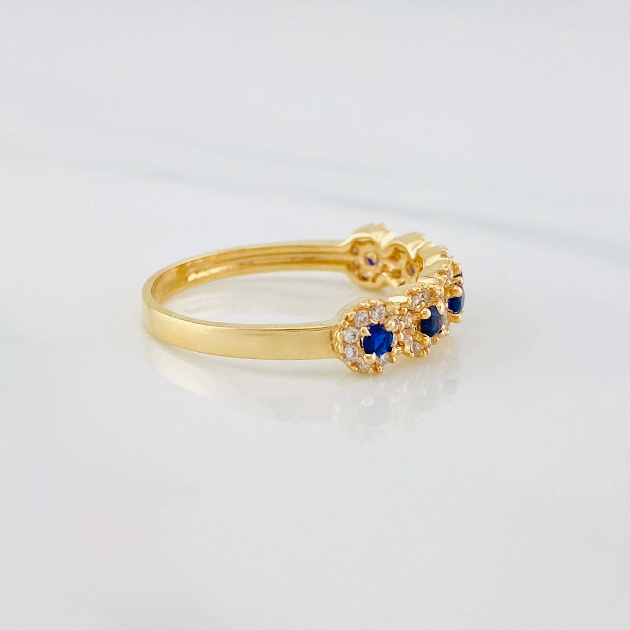Anillo Churumbela tupido 2.4g / T6 1/2 Oro Amarillo 18K