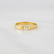 Anillo Ama 2.3g / T7 1/2 Oro Amarillo 18K