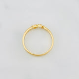 Anillo Ama 2.3g / T7 1/2 Oro Amarillo 18K