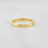 Anillo Ama 2.3g / T7 1/2 Oro Amarillo 18K