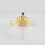 Anillo Corona 1.85g / T6 Oro Amarillo 18K