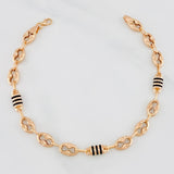 Pulso Barril tornillo 5g / 21cm / 6.3mm Oro Rosa 18K