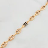 Pulso Barril tornillo 5g / 21cm / 6.3mm Oro Rosa 18K