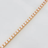 Pulso Tennis 14.65g / 16cm / 2.86mm Oro Rosa 18K