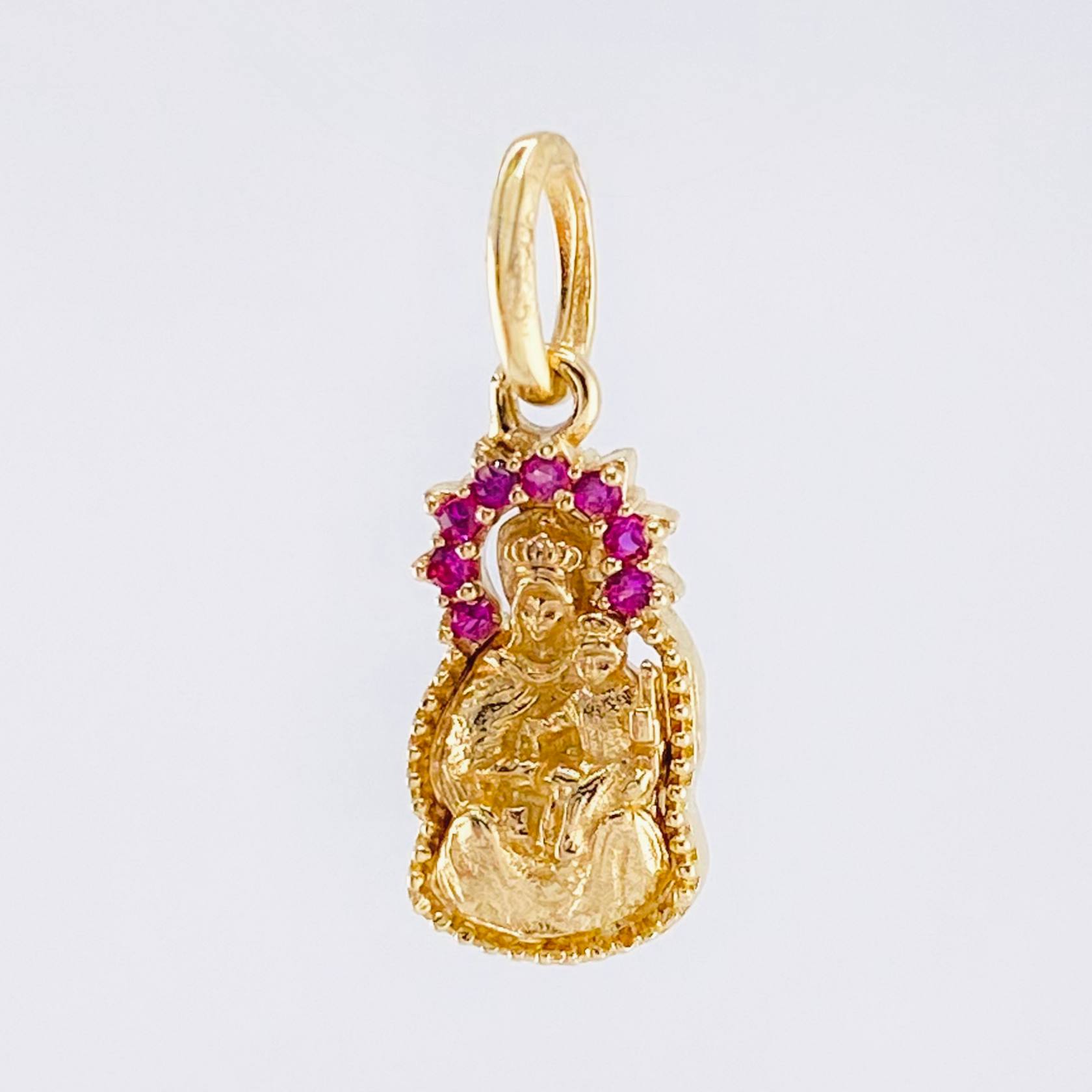 Dije Virgen Del Carmen 1.15gr / 1.8cm / Oro Amarillo 18K ©