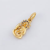 Dije Virgen Del Carmen 1.1gr / 1.8cm / Oro Amarillo 18K