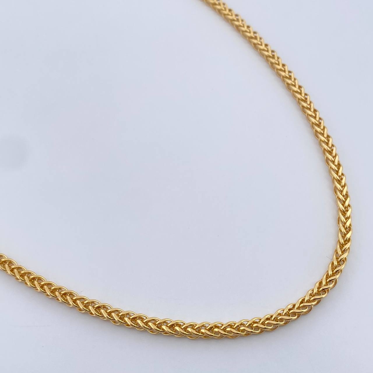 Cadena Franco 11.55gr / 59.6cm / 2.7mm Oro Amarillo +3 18K $