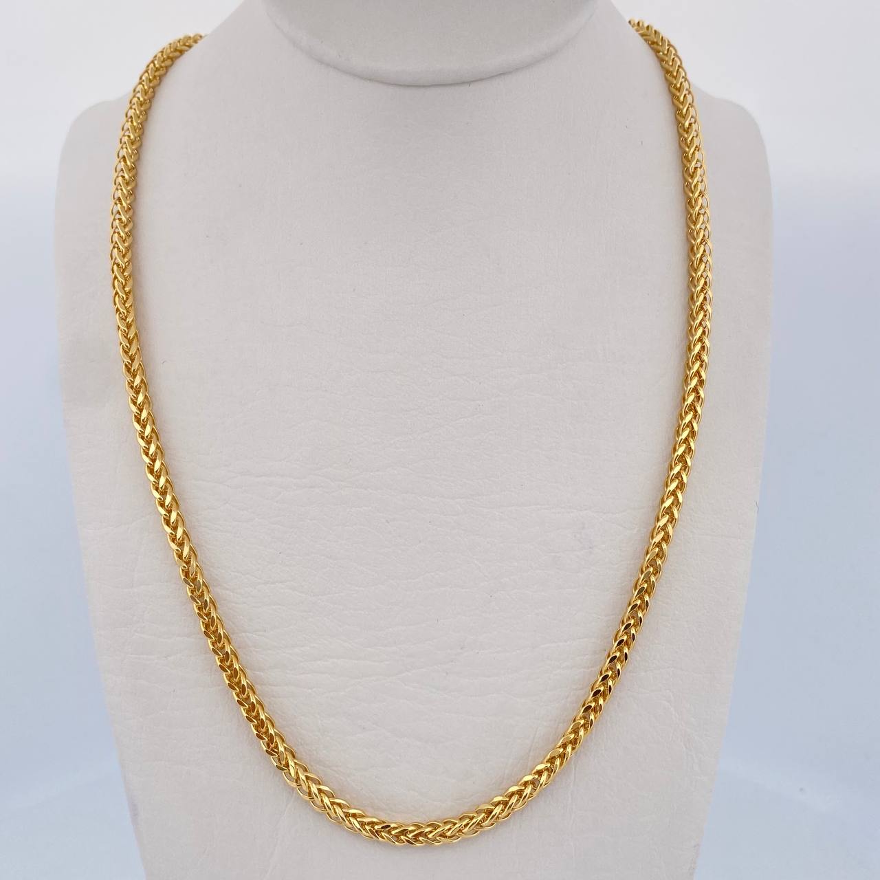 Cadena Franco 11.55gr / 59.6cm / 2.7mm Oro Amarillo +3 18K $