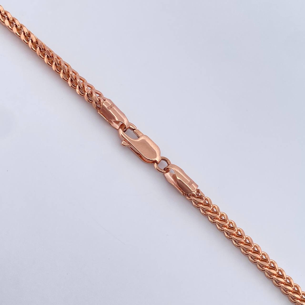 Cadena Franco 11.65gr / 60.7cm / 2.8mm Oro Rosa +3 18K $