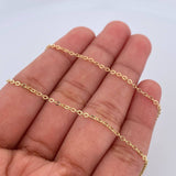 Cadena Aro Seguido 2.15gr / 46.7cm / 1.2mm Oro Amarillo 18K $