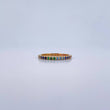 Anillo Argolla 1.8gr / T7 1/2 / Circones Colores Oro Amarillo 18K $