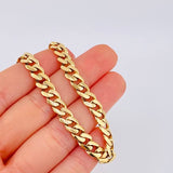 Cadena Cubana 30.9 g / 60.9 cm / 7.1 mm Oro Amarillo 18K