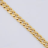 Pulso Cubano 8.15 g / 19.5 cm / 6 mm Oro Amarillo 18K