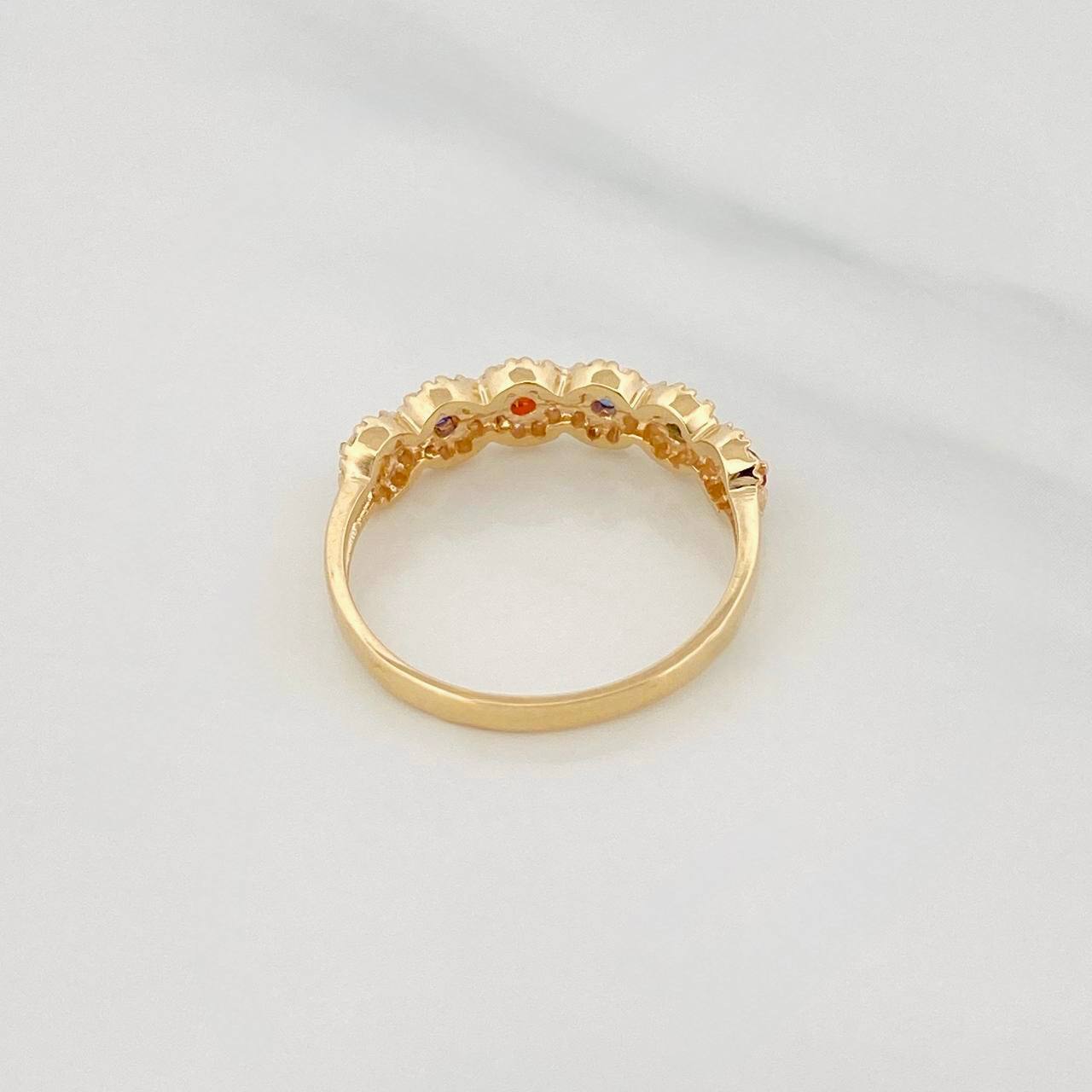 Anillo Churumbela Tupido 2.25g / T5 1/2 Oro Amarillo 18K