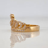 Anillo Tiara 3.4g / T7 Oro Amarillo 18K