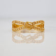 Anillo Correa Doble 2.35g / T7 1/4 Oro Amarillo 18K