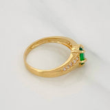 Anillo Marquesa 2.95g / T7 1/2 Oro Amarillo 18K