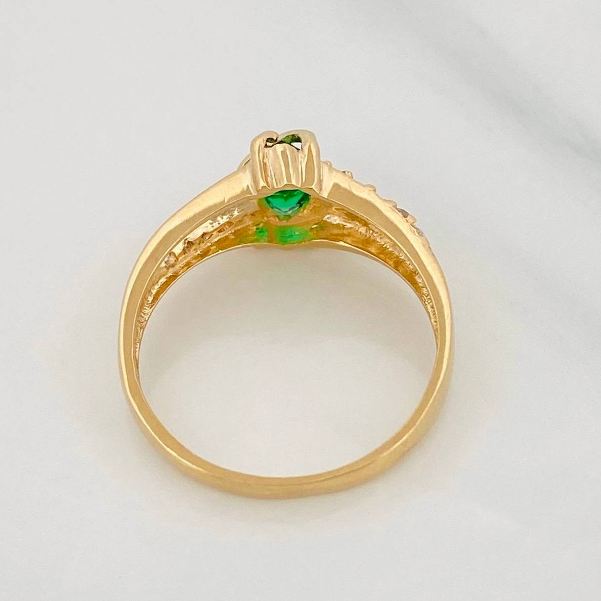 Anillo Marquesa 2.95g / T7 1/2 Oro Amarillo 18K