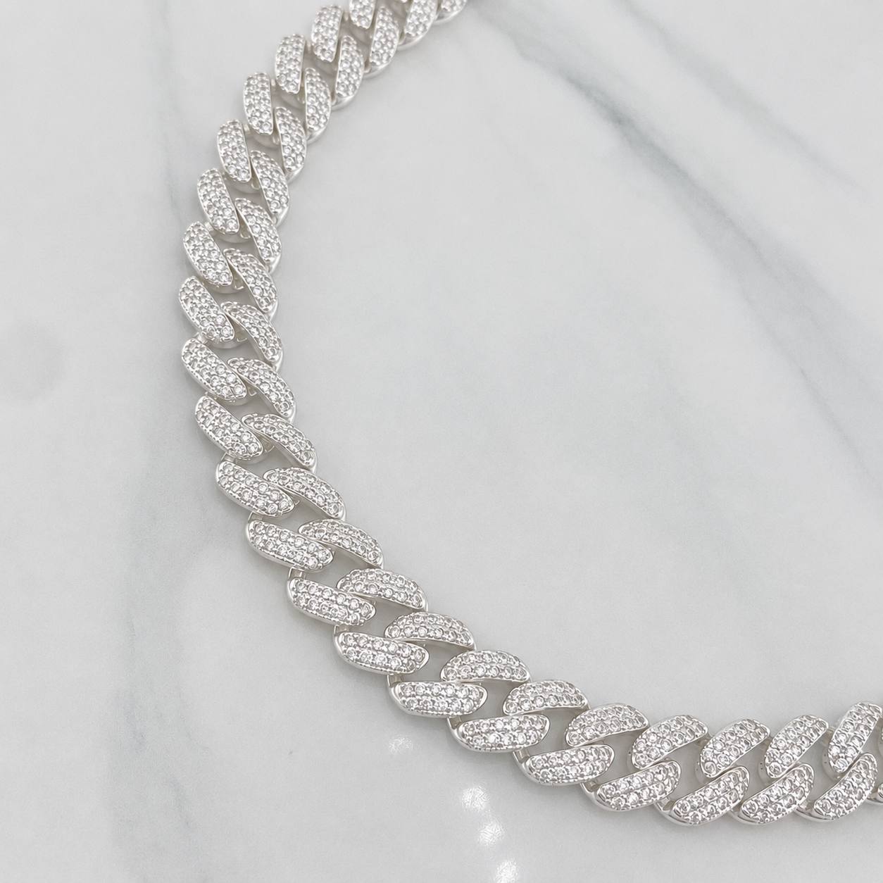 Pulso Cubano 19.4g / 21cm / 8mm Plata 925