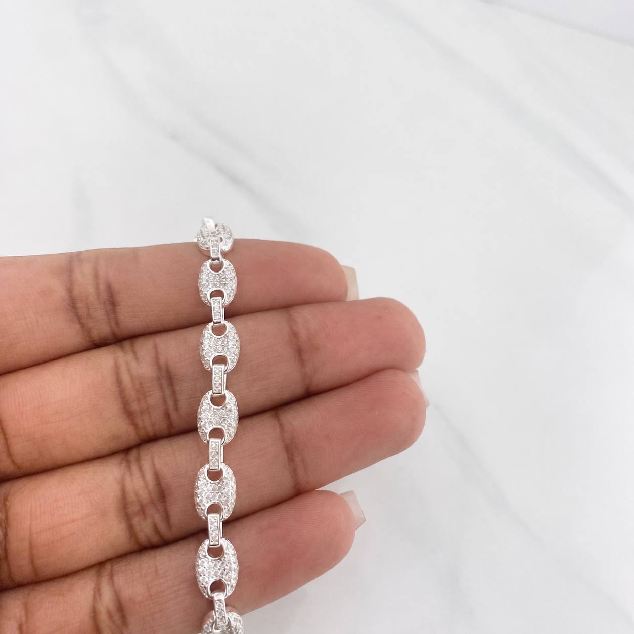 Pulso Gc 12.25g / 18cm / 6.5mm Plata 925