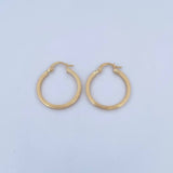 Candongas Andy 1.7gr / 2.5cm / Oro 18K &