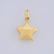 Dije Estrella 0.6g / 1.8cm Oro Amarillo 18K
