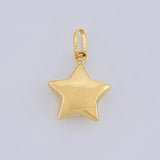 Dije Estrella 0.6g / 1.8cm Oro Amarillo 18K