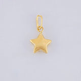 Dije Estrella 0.25g / 1.8cm Oro Amarillo 18K